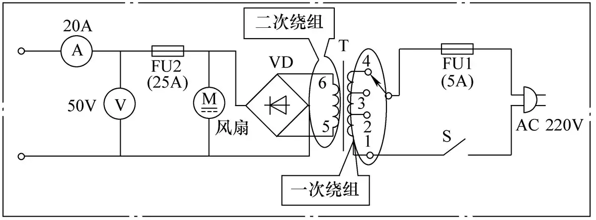 典型电源变压电路